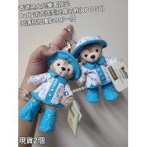 (出清) 香港迪士尼樂園限定 Duffy 雨衣造型玩偶吊飾 (BP0050)